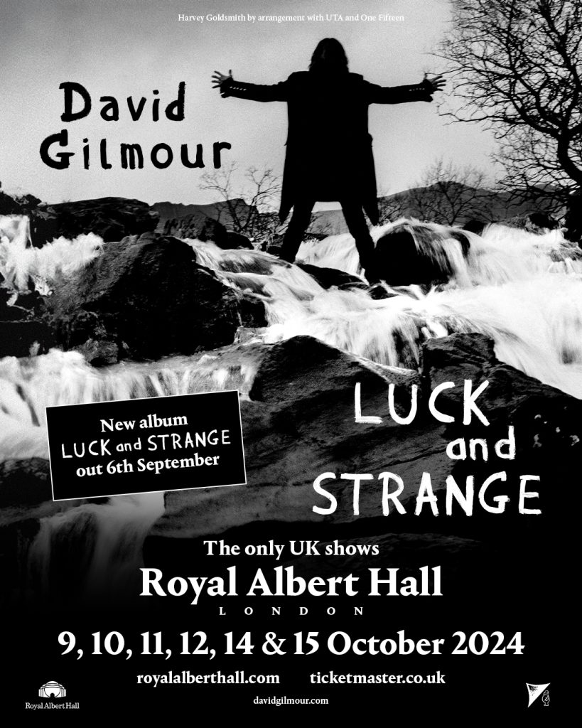 David Gilmour Luck and Strange Tour 2024 Pink Floyd A Fleeting Glimpse