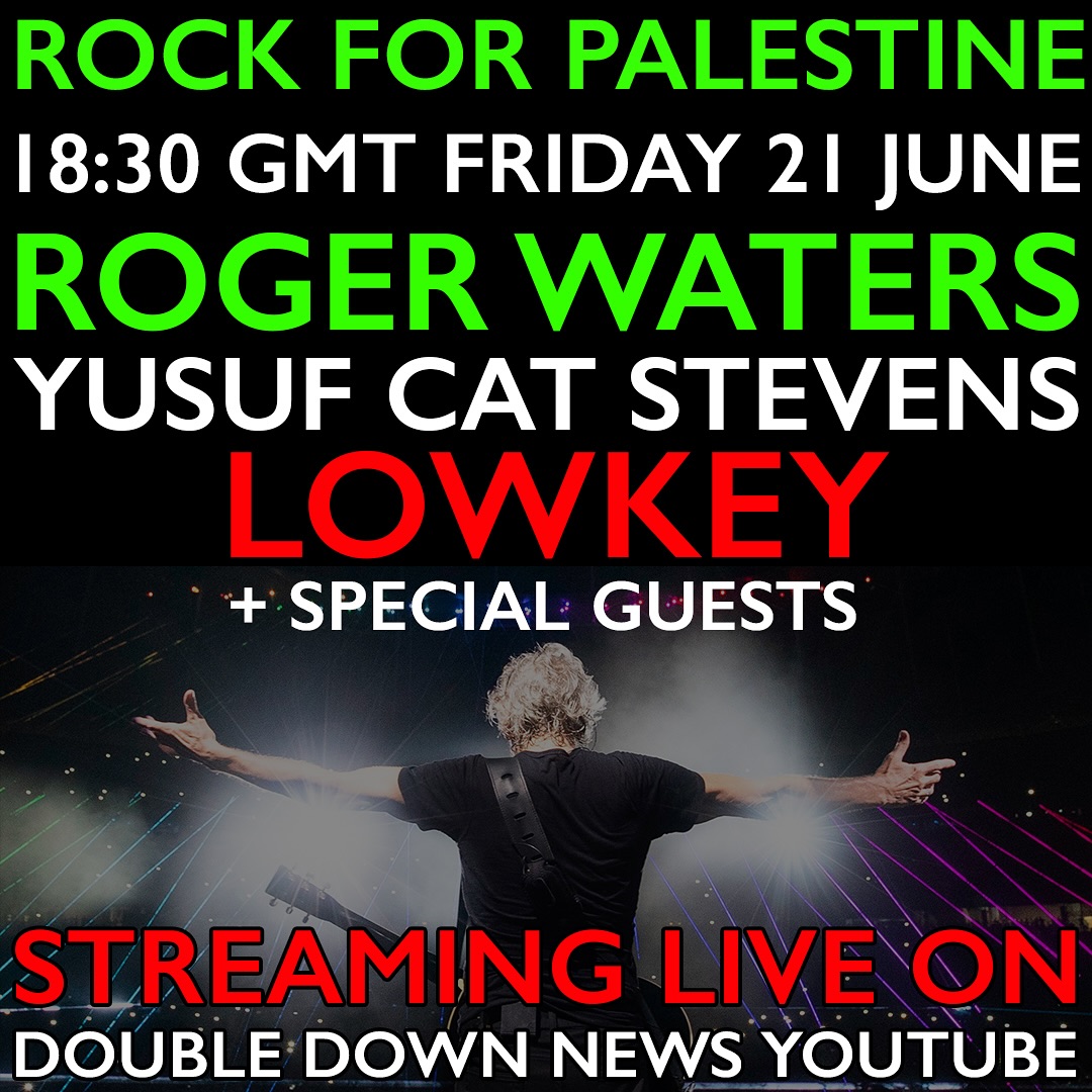 Roger Waters To Perform In Rock For Palestine Concert - Live 18:30 GMT ...