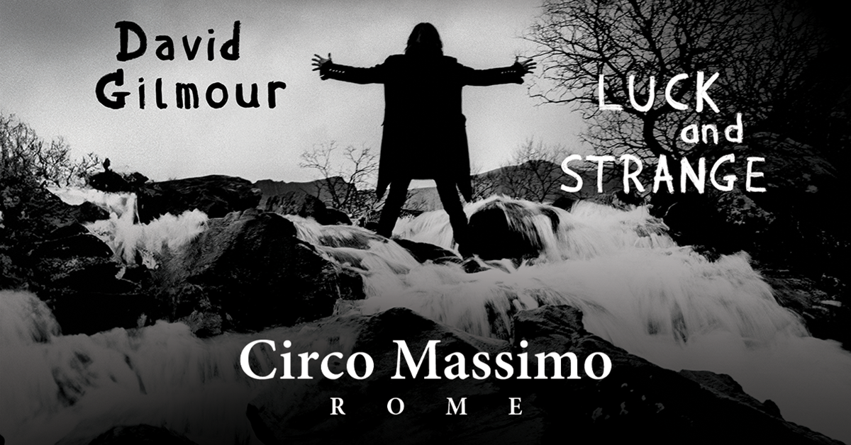 David Gilmour 3 October 2024 Circo Massimo Rome Italy Pink Floyd